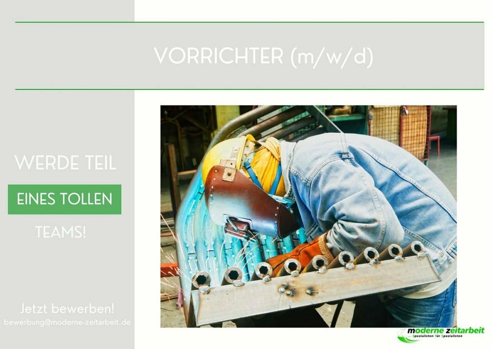 Vorrichter (m/w/d) 44 € Auslöse am Tag! in Stade