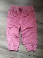 Mädchen Sommerhose pink mit Pünktchen Gr 80 Topomini Sehr gut Sachsen - Wohlbach Vorschau