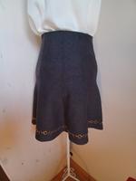 Zara Knit Strickrock Minirock grau S Bayern - Miesbach Vorschau
