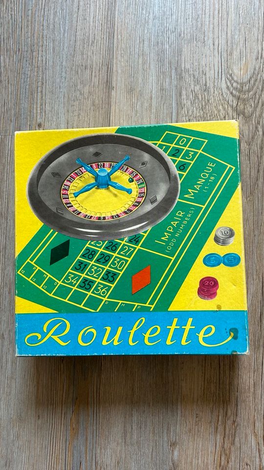 Ostalgie DDR Roulette Spiel 70er Jahre in Ziegelroda