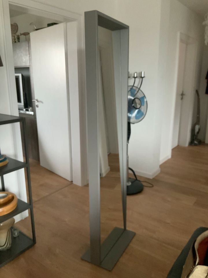 Resistube Standspiegel Metall grau matt lackiert, 174 x 50 cm in Leipzig