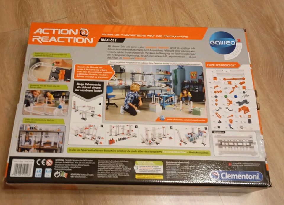 Action & Reaction *Clementoni* Galileo Science "Maxi-Set" in Siegen