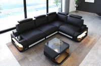 Ecksofa Siena L Form Leder mit USB und LED Beleuchtung Berlin - Treptow Vorschau