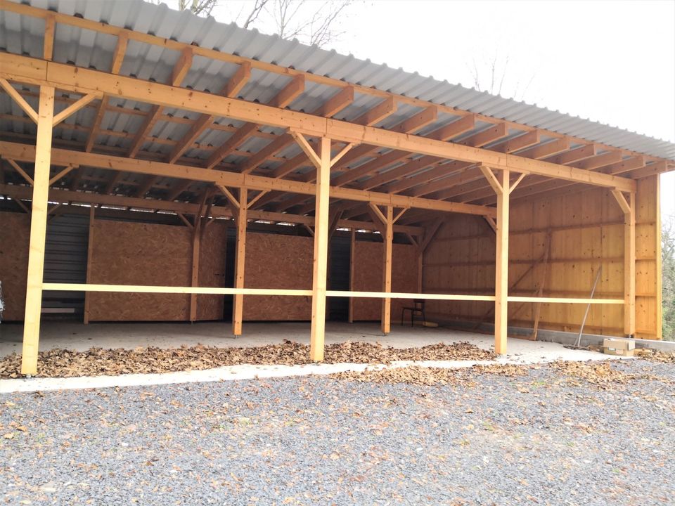 Carport-Stellplatz mit abschließbarem  Abstellraum in Neustadt an der Orla