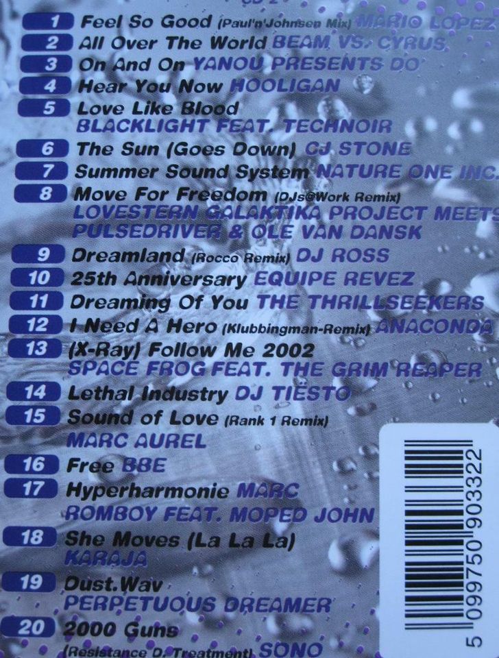 Dream Dance (Doppel-CD) House & Trance in Ortenberg