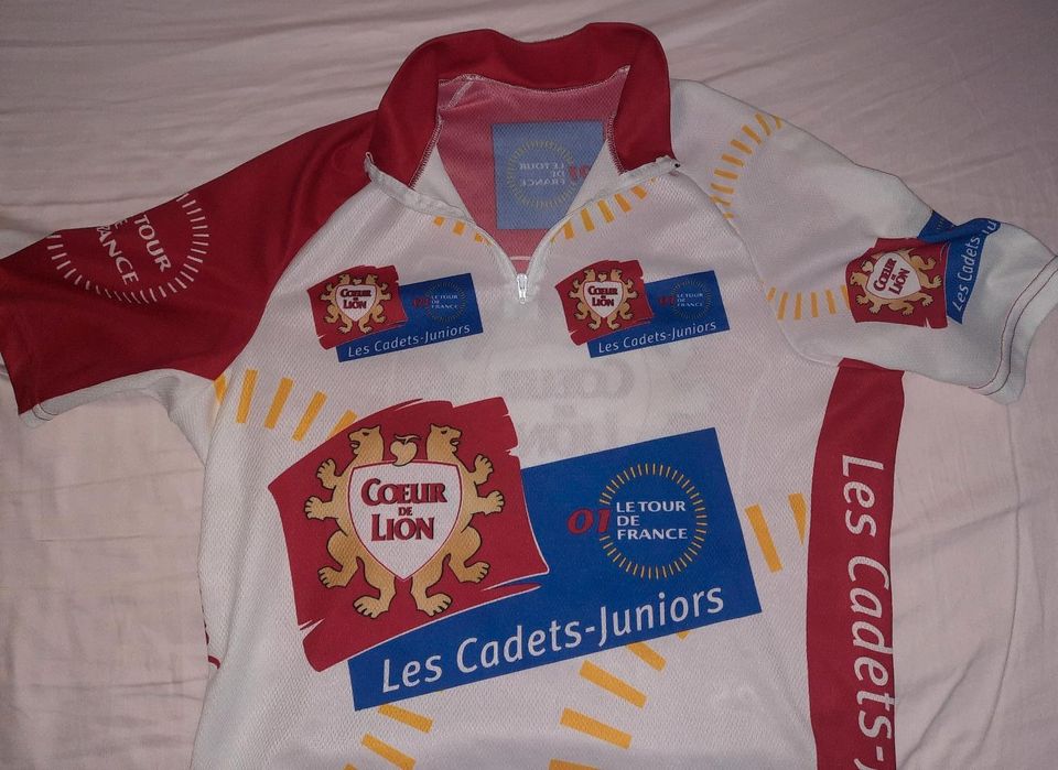 Coeur de Lion Tour de France Herren Fahrradtrikot Gr.S weiß in Tamm