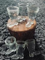 6 Stück - Schnapsglas - Stiefel - DDR - Nostalgie Berlin - Treptow Vorschau