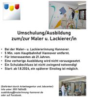 Maler- und Lackierer Ausbildung/Umschulung m/w/d Hannover - Mitte Vorschau