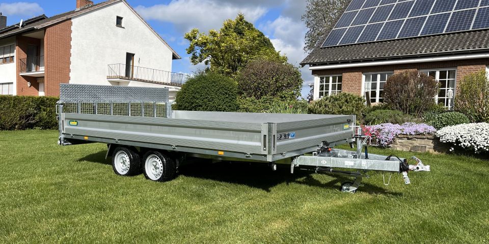 Unsinn Maschinentransporter UM4224-35-13 Anhänger 3500 kg Kipper in Blankenheim