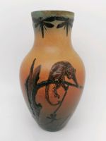 Ipsen Enke Keramik Vase, dänischer Jugendstil, Affe und Libellen Niedersachsen - Langenhagen Vorschau