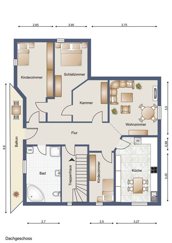 Attraktives Mehrgenerationen Haus in Grünheide-Hangelsberg in Grünheide (Mark)