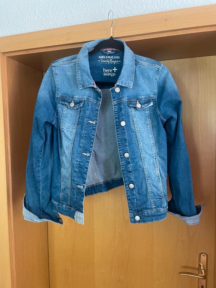 Blaue Jeans Jacke Gr. 170 / XS -wie neu in Suhl