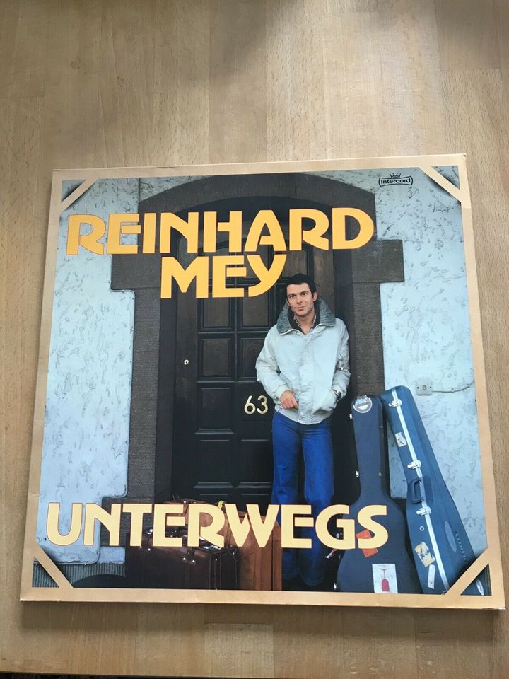 Schallplatte Reinhard Mey „UNTERWEGS“ Doppel-LP in Dittelbrunn