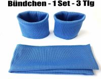 Bündchen Bündchenstoff elastisch 1 Set-3 Tlg. HELLBLAU Denim Sachsen - Hohenstein-Ernstthal Vorschau