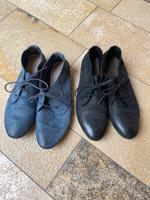 Tamaris 2 Paar Leder Schuhe Größe 37 blau und schwarz gebraucht Bayern - Cham Vorschau