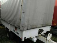 Meusburger Moessbauer Hänger mit Flaschenzug /Kran/Ladehilf Nordrhein-Westfalen - Lübbecke  Vorschau