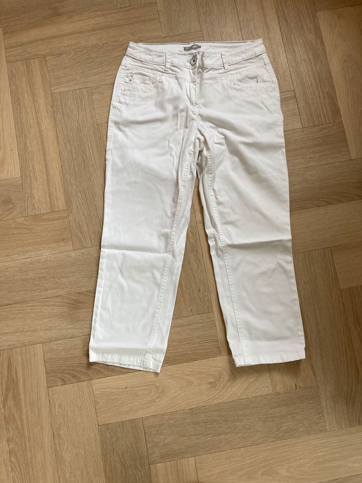 Weiße 7/8 Jeans Cecil in Geithain