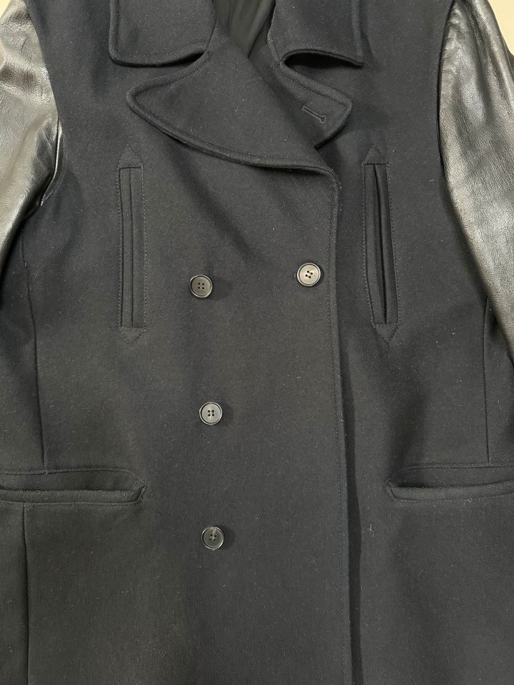 AllSaints Jacke Xl stoff/leder in Binzen