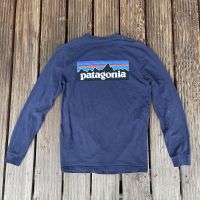 Patagonia Longsleeve Herren M blau mit Backprint Baden-Württemberg - Heidelberg Vorschau