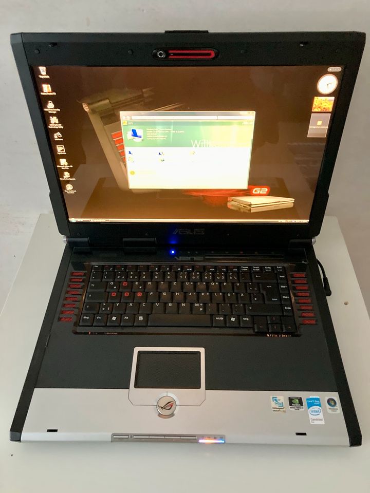 Asus G2S 7R024C Gaming Laptop T7500 4GB RAM 8600m GT OVP in Graben-Neudorf