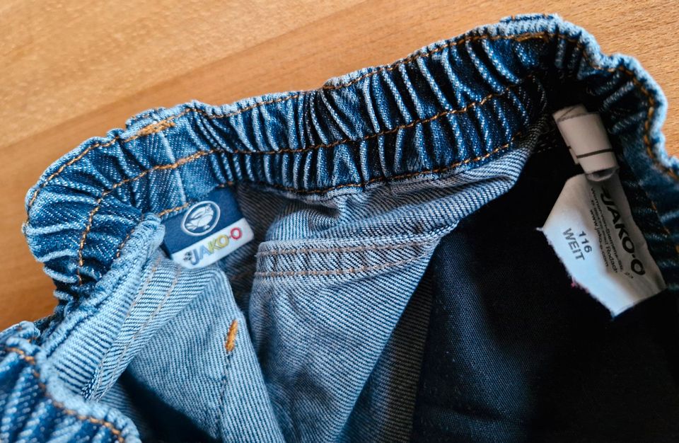 Jako-O Jeans, Gr. 116, weit, neu in Marktredwitz