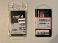 2x 32GB = 64GB PC5-4800 DDR5 RAM Module Kingston & Crucial Neu Niedersachsen - Hildesheim Vorschau