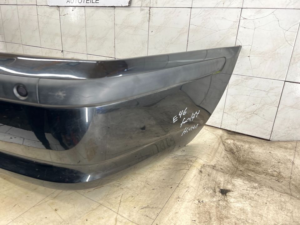 Stoßstange hinten mit Träger BMW E46 Facelift Farbecode 475 in Remscheid