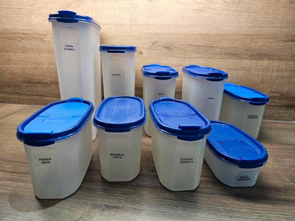 Tupperware Eidgenossen Set blau in Ortrand