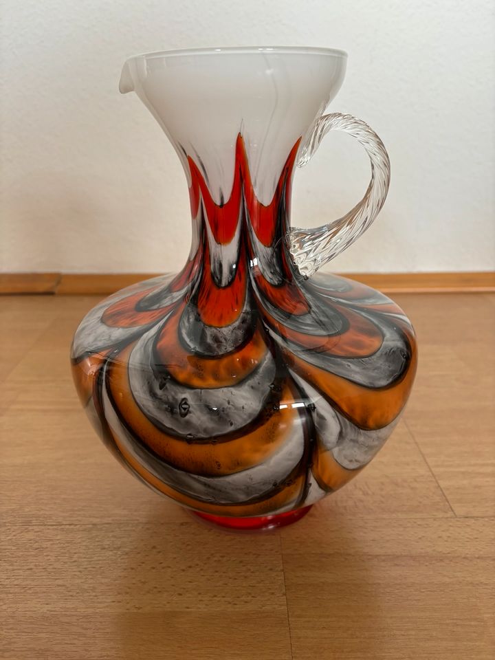 Glaskrug - Opalglas aus Florenz aus den 60er in Hannover