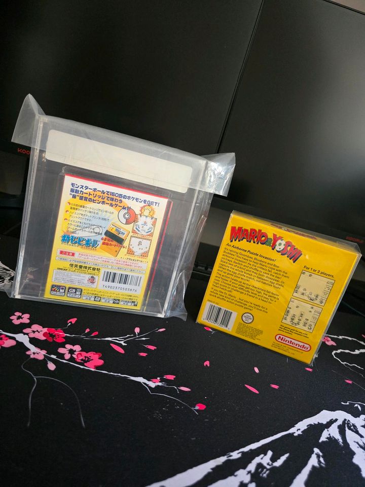 Mario&Yoshi GAMEBOY / Pokemon Pinball GAMEBOY in Neu Ulm