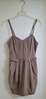Kleid Mini Party Cocktail Volant Schimmer Braun Schlamm XS 34 H&M Sachsen-Anhalt - Zeitz Vorschau