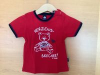 Rotes T-Shirt, Trigema, Teddy, Herzensbrecherm Gr.68 Hessen - Bad Emstal Vorschau