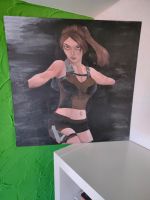 Tomb Raider,Lara Croft Bild gemalt Thüringen - Kammerforst Vorschau