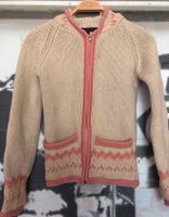 Wolljacke Strickjacke Norweger reine Wolle creme rosa Gr ca 140 Niedersachsen - Stoetze Vorschau