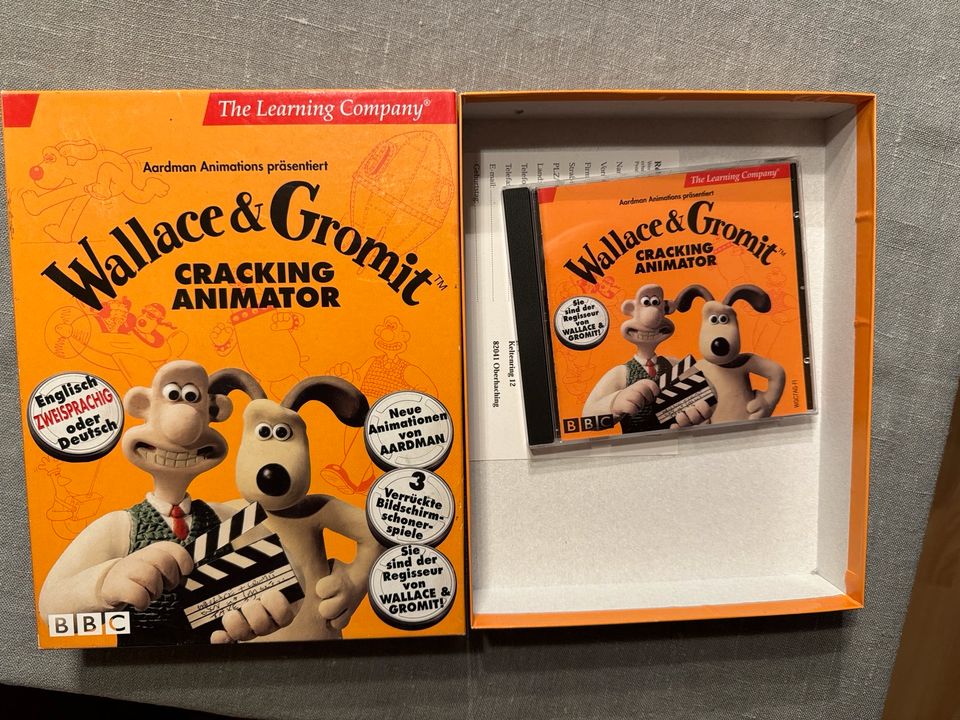 Wallace & Gromit Cracking Animator (deutsch und/oder englisch) in Pegnitz
