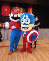 Geburtstagshighlight mit Minion Maskottchen Kostüm Capt. America Baden-Württemberg - Besigheim Vorschau