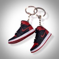 Mini Sneaker Keychain mit Box I Jordan 1 High Bred Banned I NEU Kr. München - Ottobrunn Vorschau