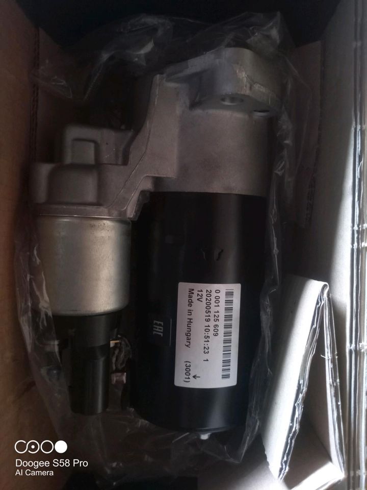 Anlasser (Starter) Bosch 0 001 125 609 Neu in Meinersen