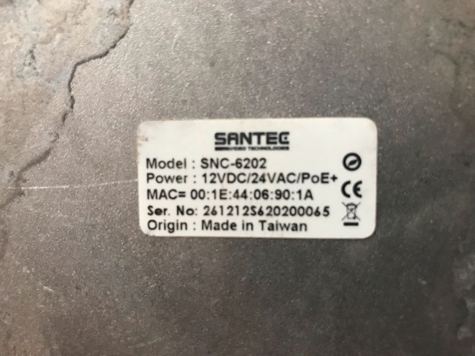 Santec SNC-6202 Profi Überwachungskamera in Essen