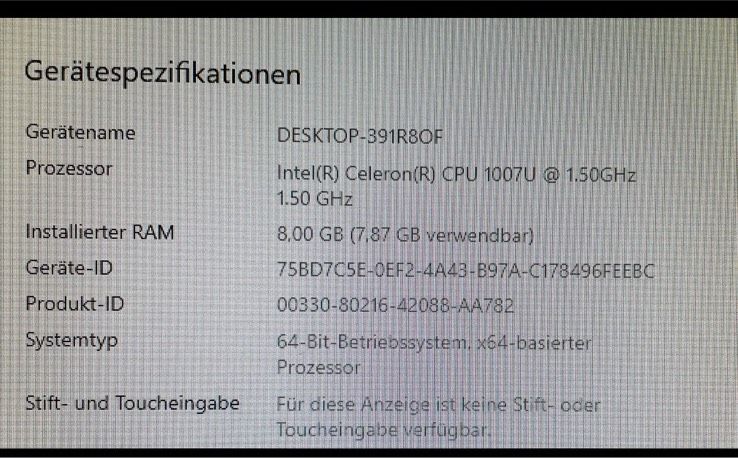 Asus Vivopc vm40b Windows 10 Top Zustand inklusive alle Kabeln in Achern