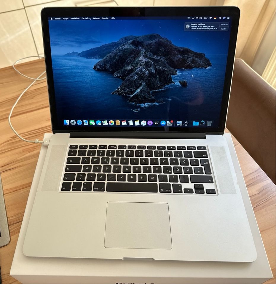Apple Macbook Pro 15“ 2014 inkl. OVP in Saarbrücken