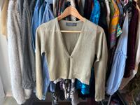 Feine dünne Jacke in Beige Gold leicht glitzernd Cardigan neu Bergedorf - Hamburg Lohbrügge Vorschau