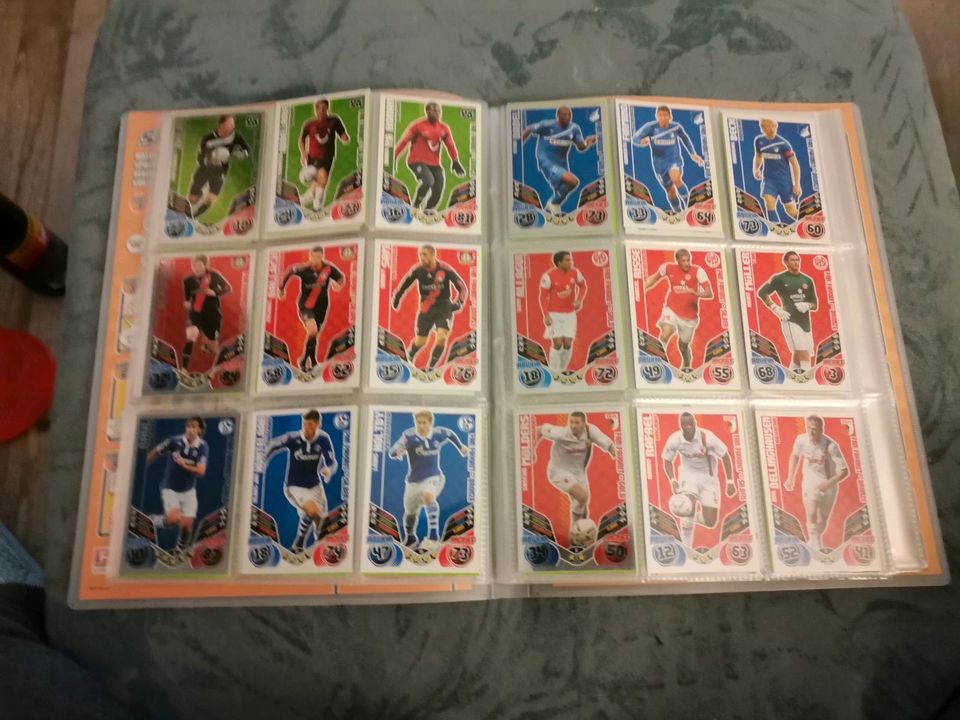 Match Attax Extra 2011/2012 Sammlung Fußballkarten in Leipzig