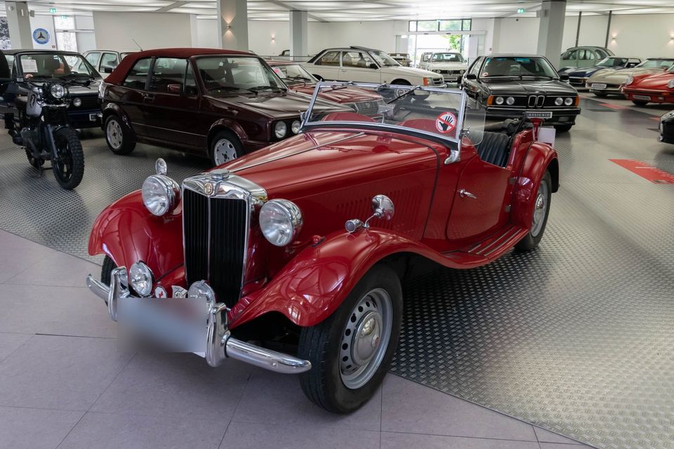 MG TD Roadster aus 1952 in Neuwied