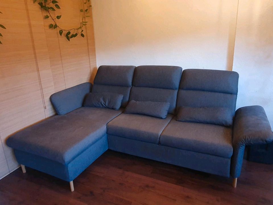 IKEA FAMMARP 3er-Bettsofa, Schlafsofa, links schwarz / grau in Offenbach