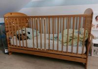 Babybett Kleinkind Bett massivholz mit Matratze Bayern - Stadtsteinach Vorschau