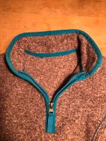 Winterpulli Pulli warm Strickfleece lila weiß meliert Gr. 134 Bayern - Wiggensbach Vorschau