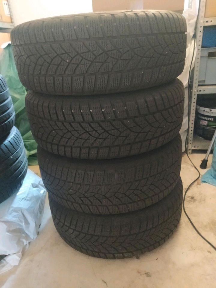 Winterkompletträder, Audi, VW, Seat, 205/55R16, 91H, DOT1121 in Bendorf