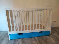 Ikea bett mit Blauen Schubkästen/ Ikea Stuva Sachsen-Anhalt - Wettin-Löbejün Vorschau