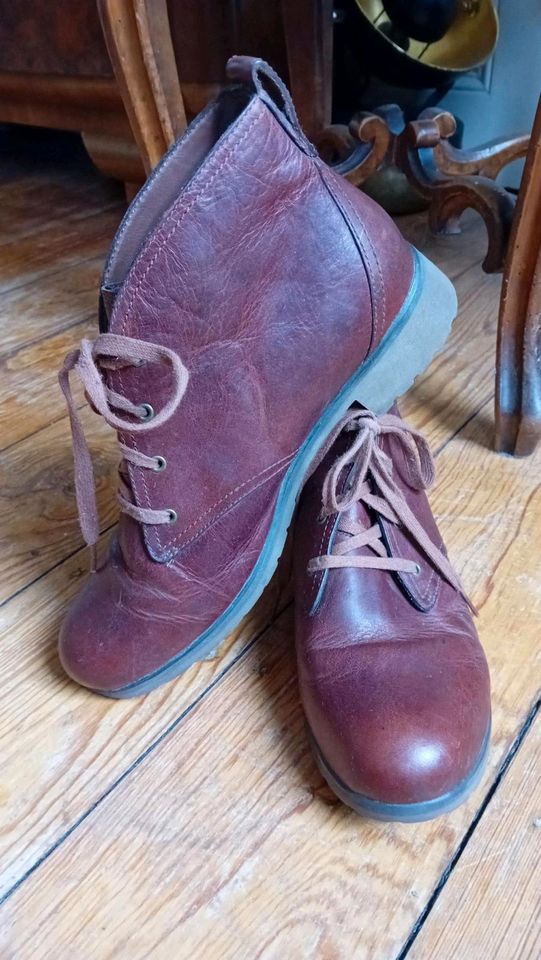 Timberland 41,5 rotbraun Stiefeletten Ankle boots Stiefel Schuhe in Hamburg